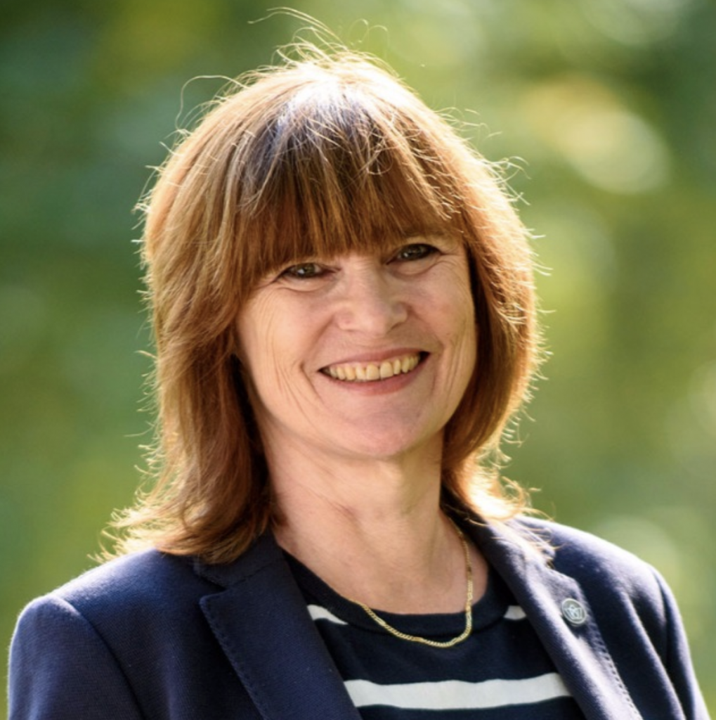 Smiling teacher portrait