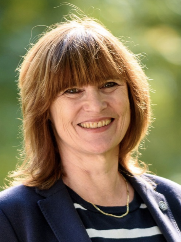 Smiling teacher portrait